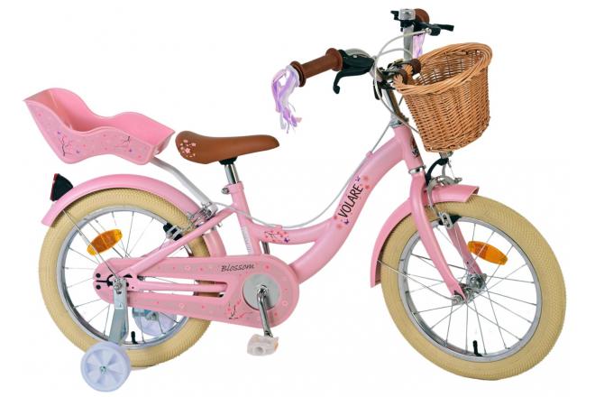 Volare Blossom Børnecykel - Piger - 16 tommer - Pink - To håndbremser [CLONE]