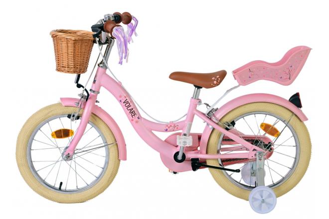 Volare Blossom Børnecykel - Piger - 16 tommer - Pink - To håndbremser [CLONE]