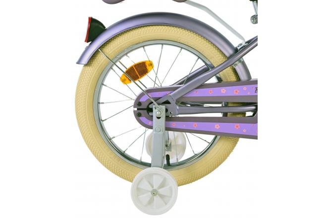 Volare Blossom børnecykel - Piger - 16 tommer - Lilla [CLONE]