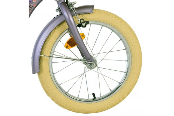 Volare Blossom børnecykel - Piger - 16 tommer - Lilla [CLONE]