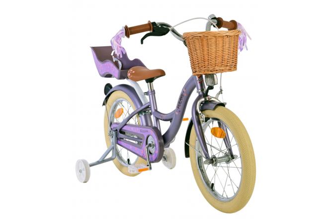 Volare Blossom børnecykel - Piger - 16 tommer - Lilla [CLONE]