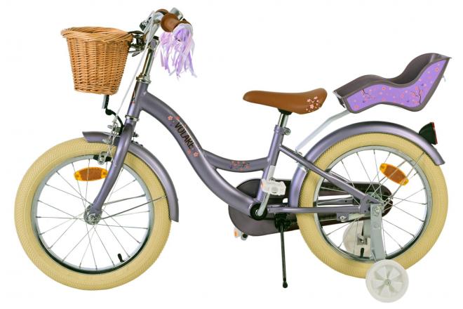 Volare Blossom børnecykel - Piger - 16 tommer - Lilla [CLONE]