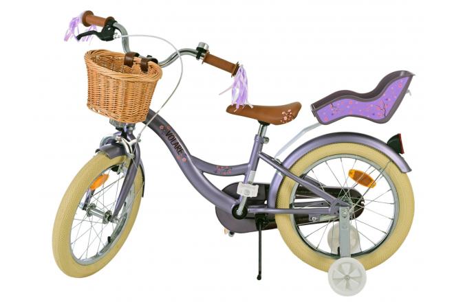 Volare Blossom børnecykel - Piger - 16 tommer - Lilla [CLONE]