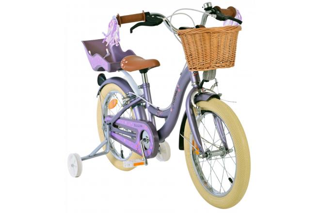 Volare Blossom Børnecykel - Piger - 16 tommer - Lilla - To håndbremser [CLONE]