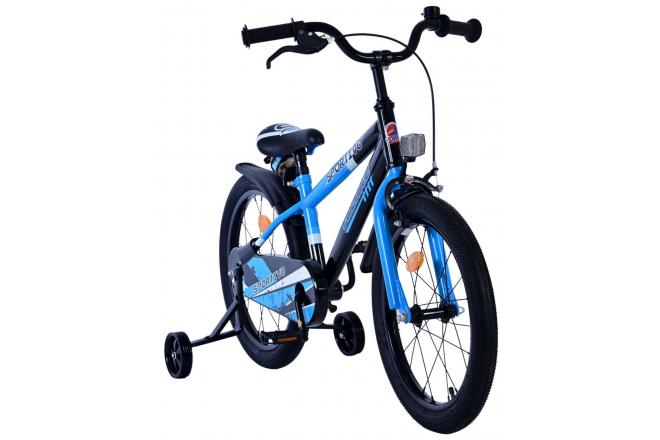 Volare Sportivo Børnecykel - Drenge - 18 tommer - Blå Sort [CLONE]