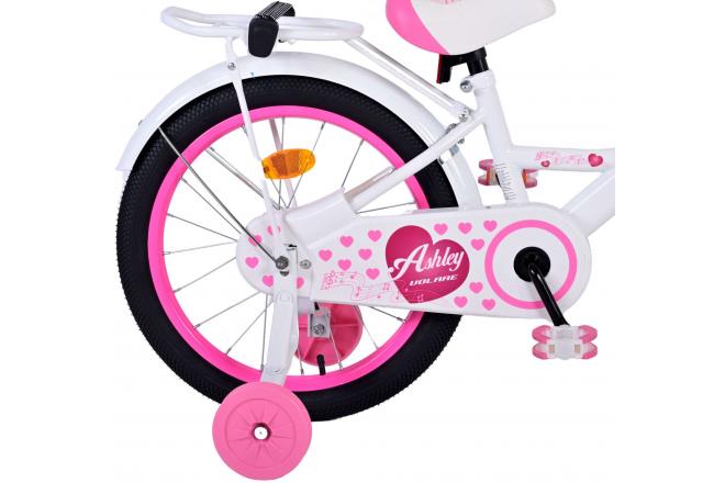 Volare Ashley børnecykel - Piger - 18 tommer - Hvid [CLONE]