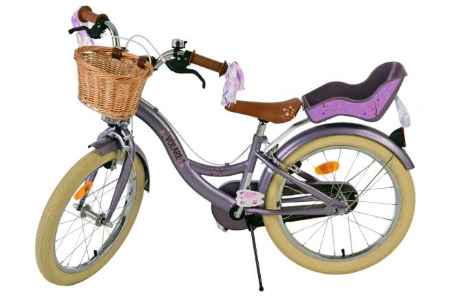 Volare Blossom Børnecykel - Piger - 18 tommer - Lilla - To håndbremser [CLONE]