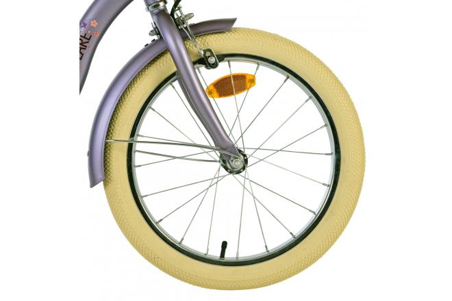 Volare Blossom børnecykel - Piger - 18 tommer - Lilla [CLONE]