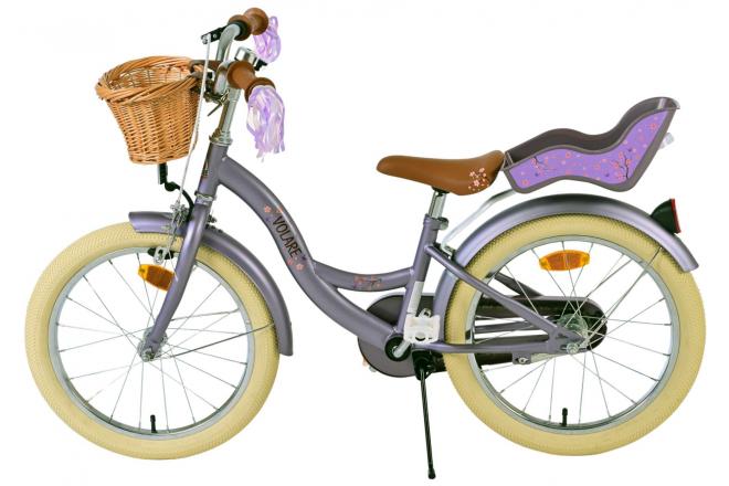 Volare Blossom børnecykel - Piger - 18 tommer - Lilla [CLONE]