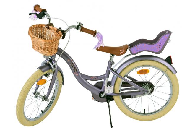 Volare Blossom børnecykel - Piger - 18 tommer - Lilla [CLONE]