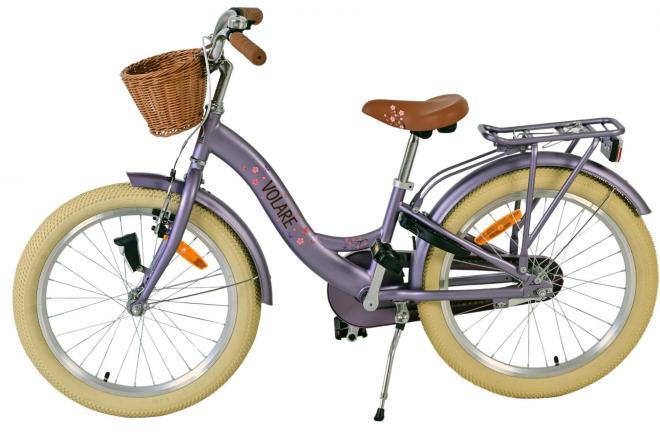 Volare Blossom børnecykel - Piger - 20 tommer - Lilla