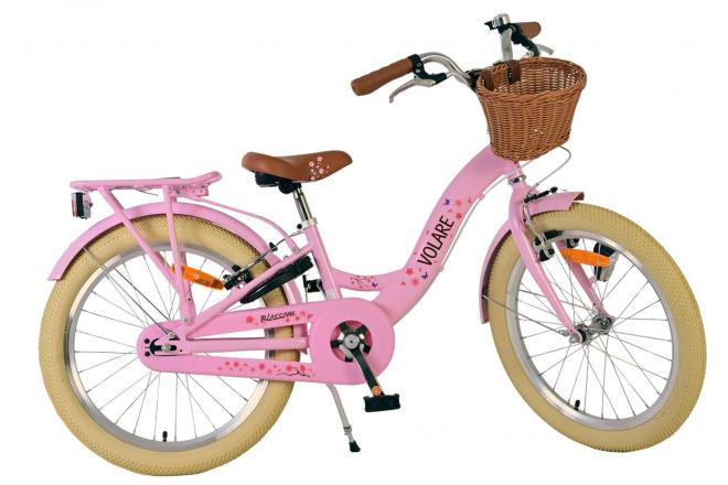 Volare Blossom Børnecykel - Piger - 20 tommer - Pink - To håndbremser