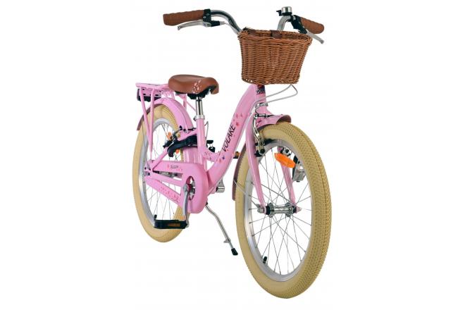 Volare Blossom Børnecykel - Piger - 20 tommer - Pink - To håndbremser