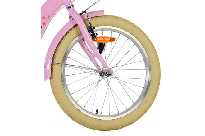Volare Blossom Børnecykel - Piger - 20 tommer - Pink - To håndbremser