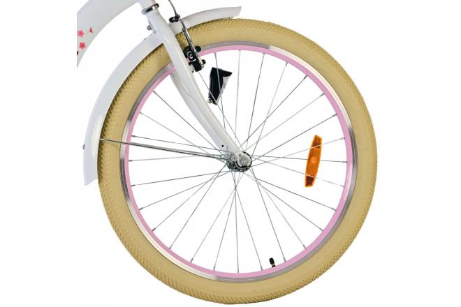 Volare Blossom Børnecykel - Piger - 24 tommer - Hvid