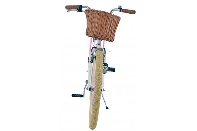 Volare Blossom Børnecykel - Piger - 24 tommer - Hvid