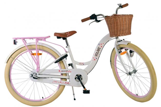 Volare Blossom Børnecykel - Piger - 26 tommer - Hvid - Nexus 3 gear
