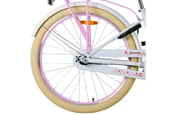 Volare Blossom Børnecykel - Piger - 26 tommer - Hvid - Nexus 3 gear