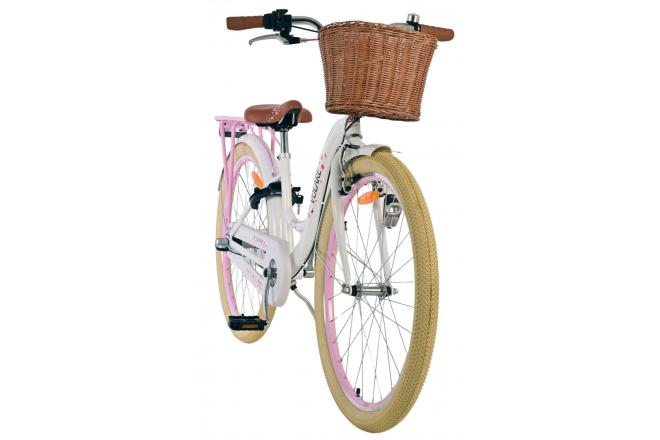 Volare Blossom Børnecykel - Piger - 26 tommer - Hvid - Nexus 3 gear